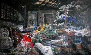 事故起因140x230cm